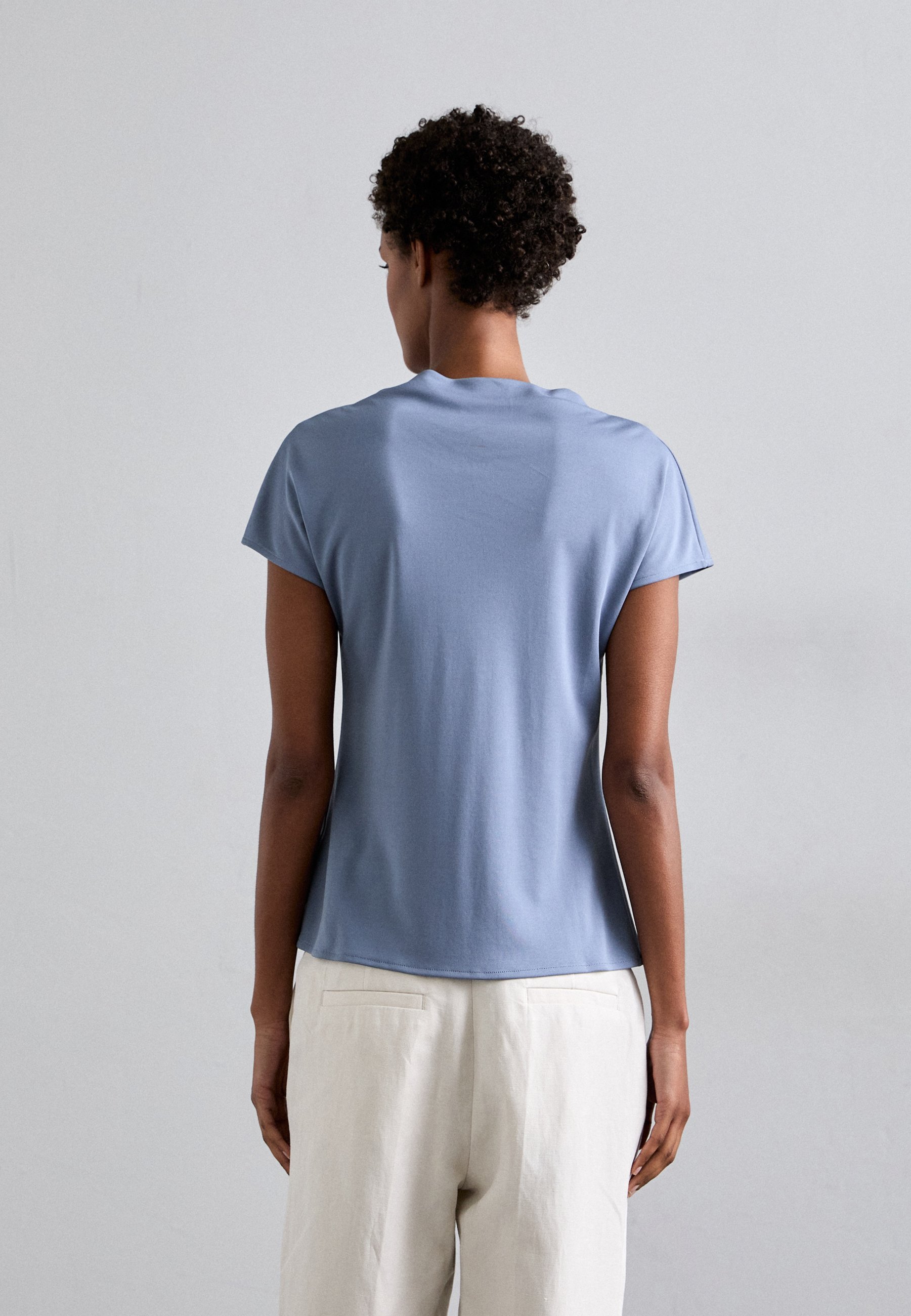 Tiger of Sweden ALITTA - Basic T-shirt - dofblauw