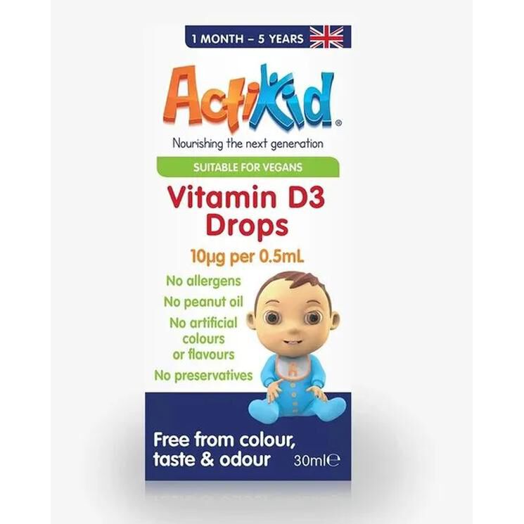 ActiKid D3-vitamin cseppek
