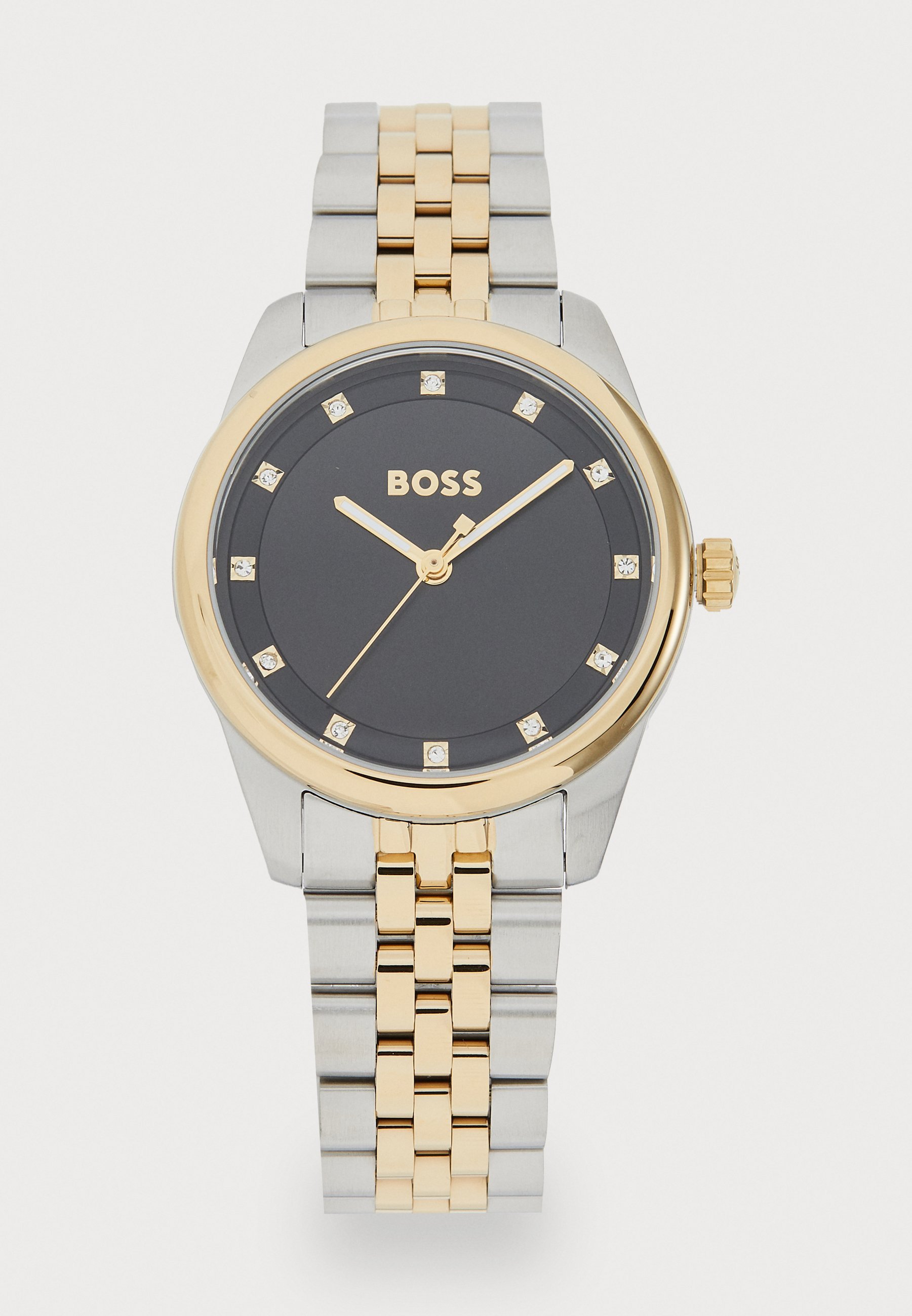 BOSS GRACEFUL PRECIOUS - Horloge - zilverkleurig/goudkleurig/zwart