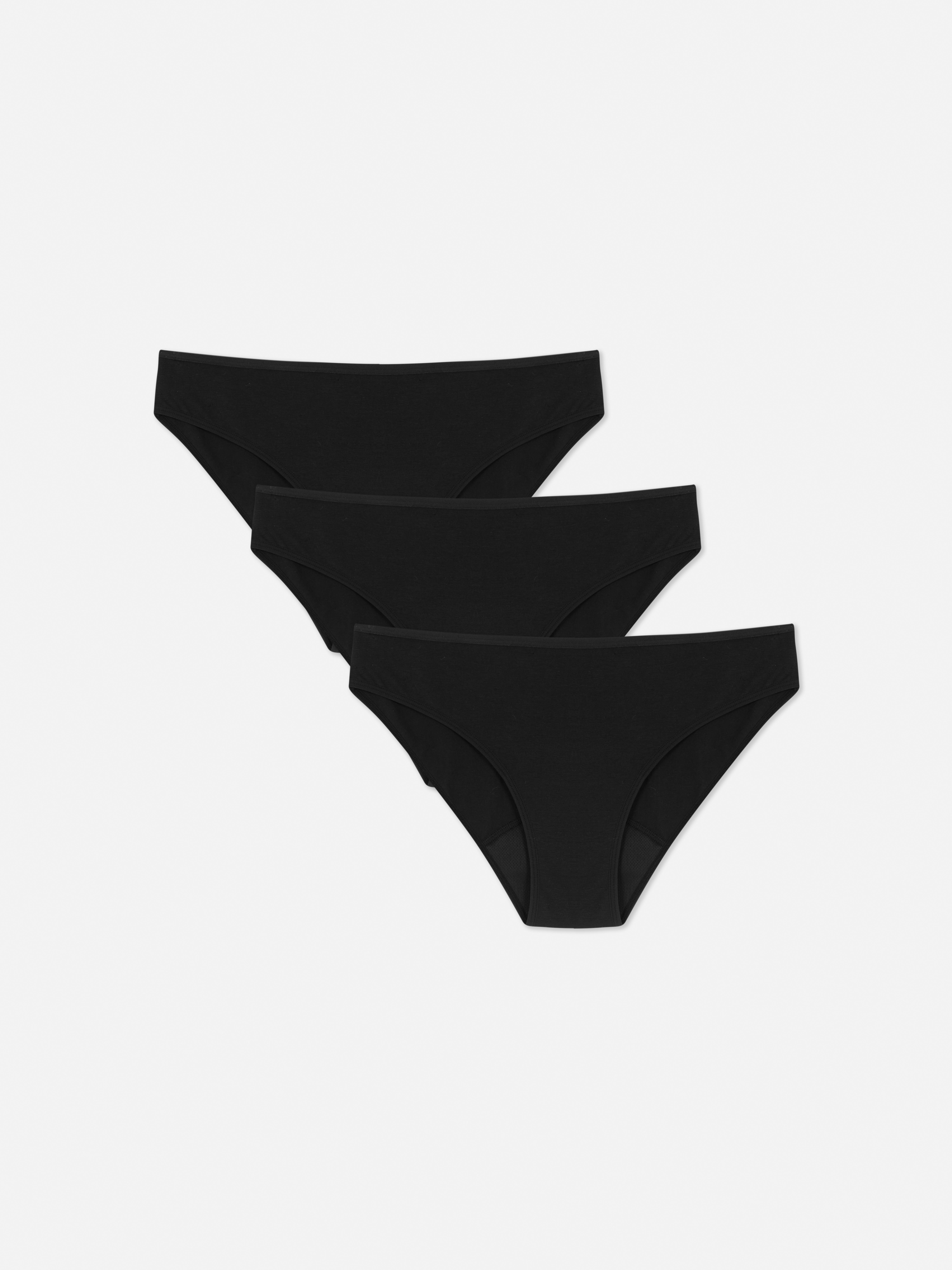 Slip mini, set da 3. Vorrai indossare questi slip in cotone dal design mini almeno ogni giorno.
