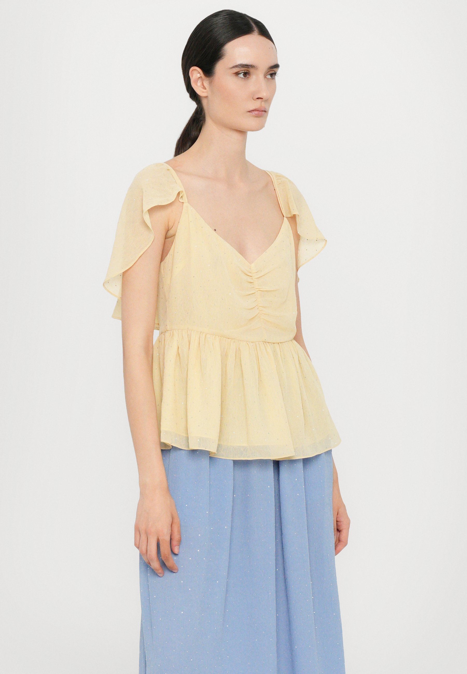 Hofmann Kopenhagen ALISSA - Blouse - botercrème