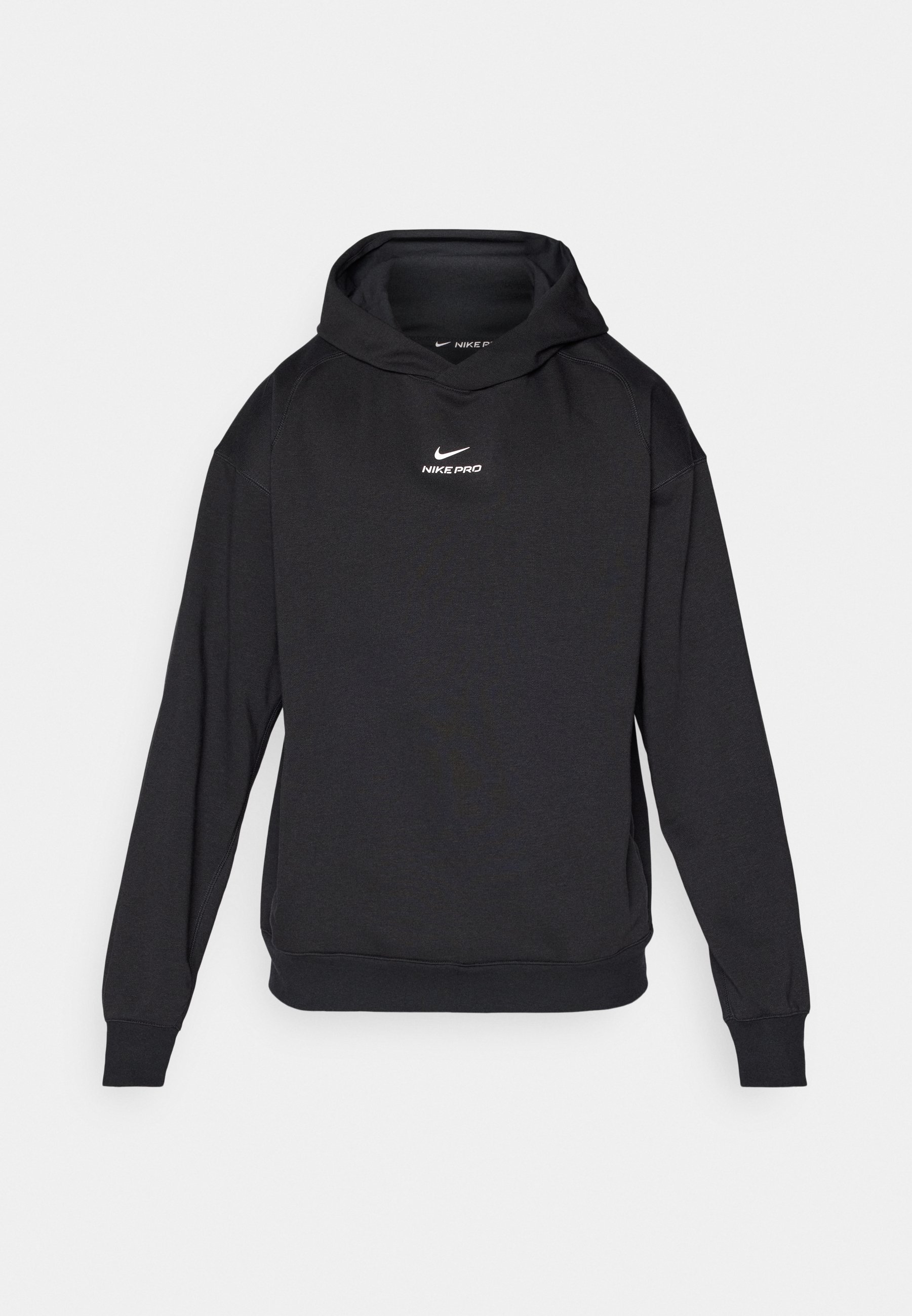 Nike Performance Midlayer Hoodie – Kapuzenpullover – schwarz/weiß
