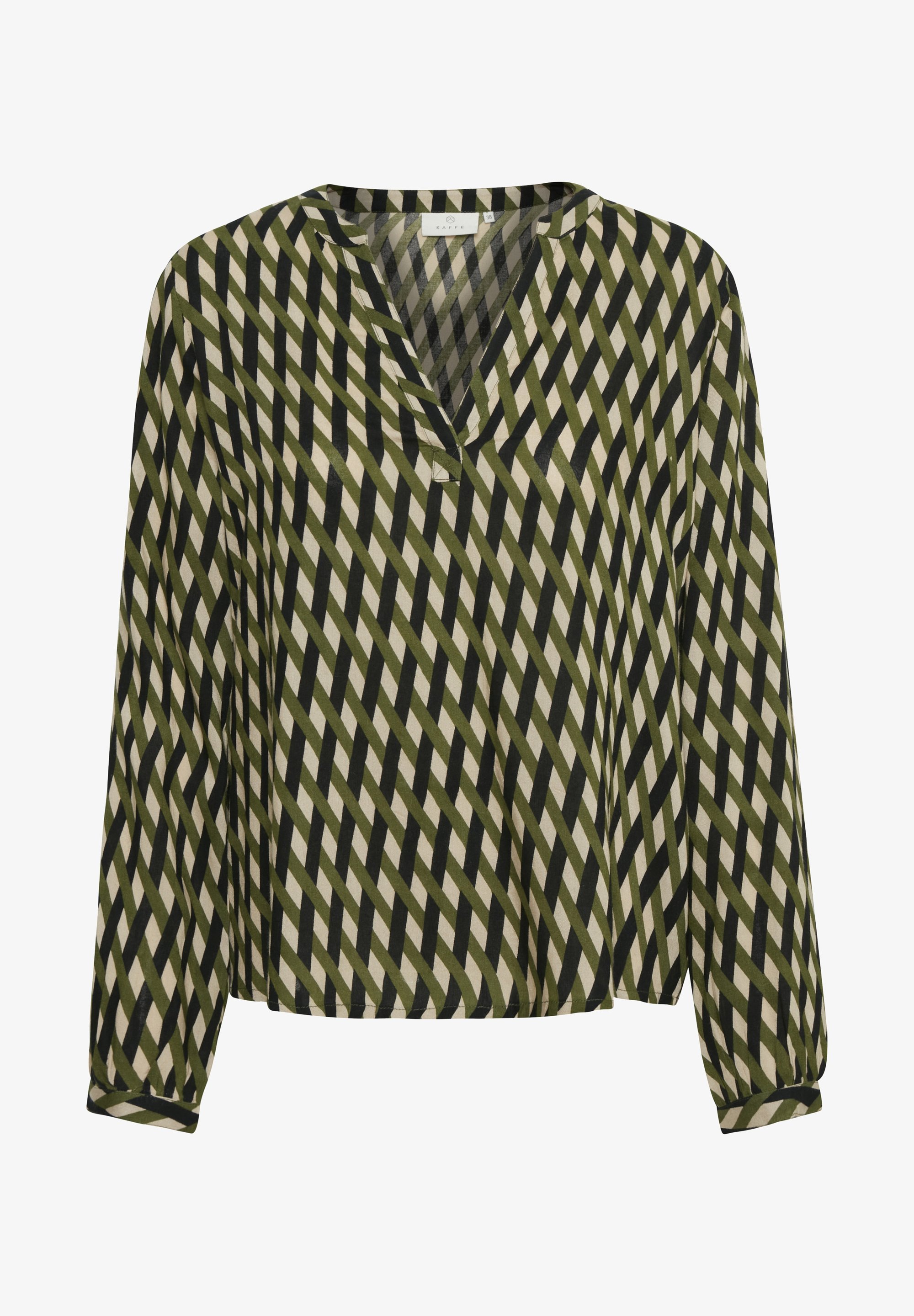 Kaffe-bluse - grønn