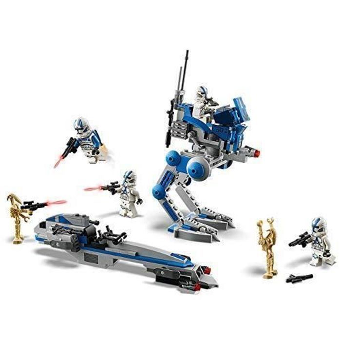LEGO Star Wars 75280 501. legioonan kloonisotilaat ja AT-RT-talsija leikkisetti