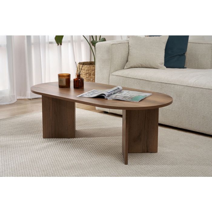 Houten salontafel 