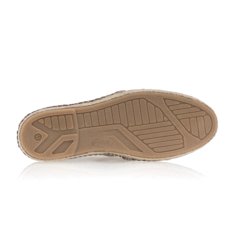 Espadrile gri pentru bărbați cu talpă din frânghie