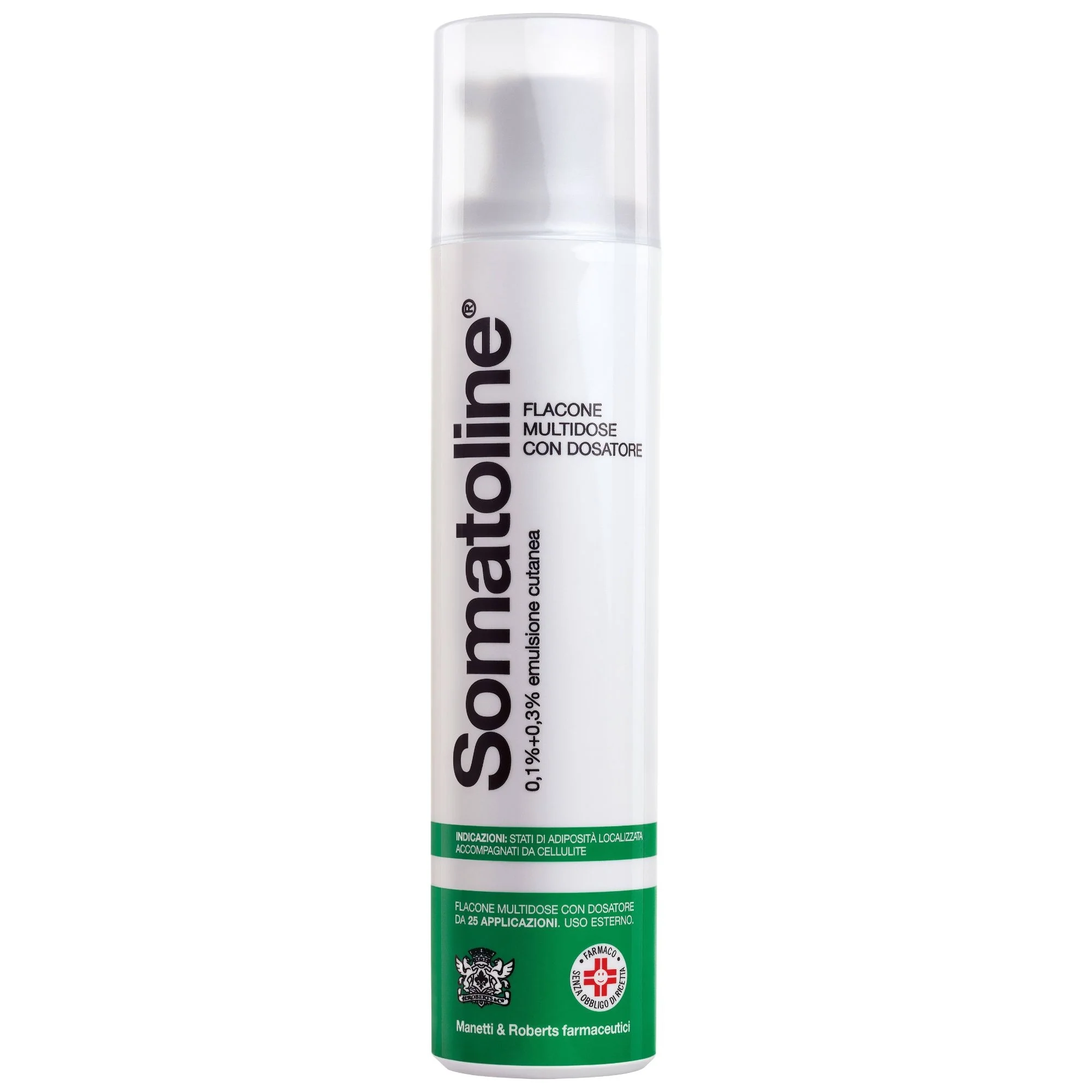 Leviganti Somatoline 0,1% + 3% Emulsione Cutanea - Crema corpo anticellulite, Concentrato Anticellulite