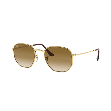 Ray-Ban Ray-Ban sekskantede solbriller 3548 gull 1 stk 1 stk