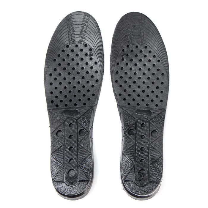 TEMPSA 1Paire Semelle Grandissante 9cm Talonnette Intérieure Augmentation d'Hauteur Coussin d'air