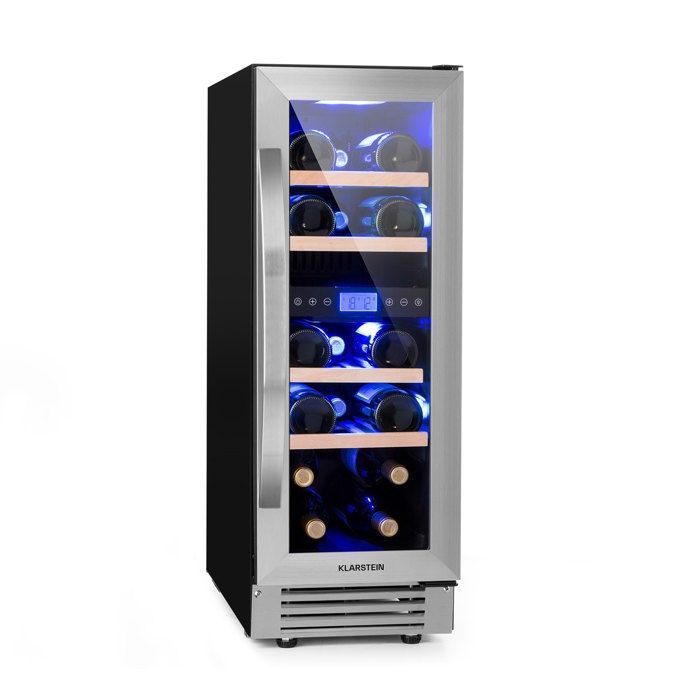 Wine cellar - Klarstein Vinovilla Duo 17 - 53 L / 17 bottles - 2 zones