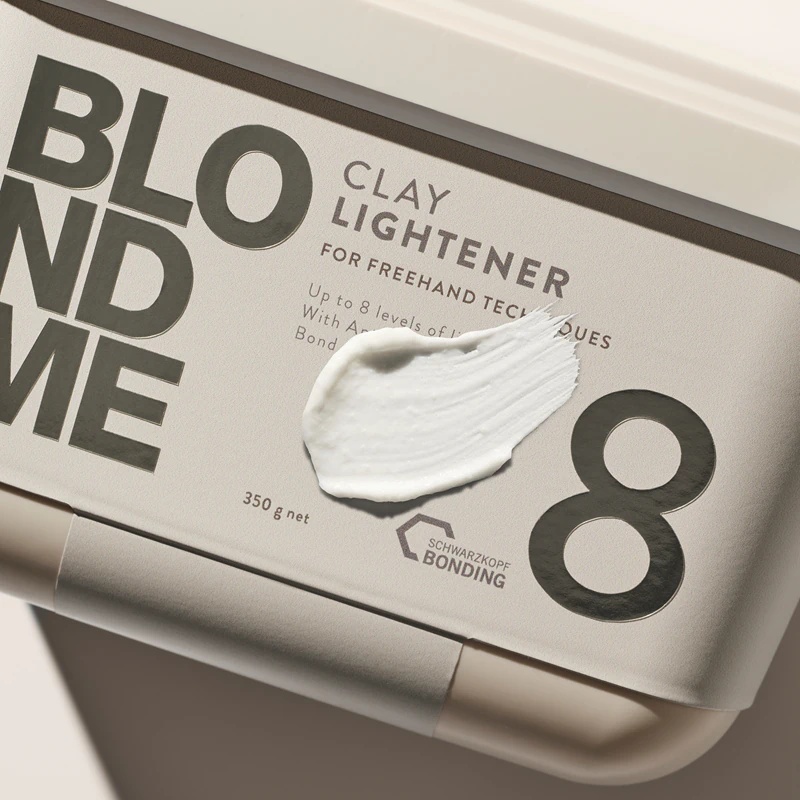Schwarzkopf Professional Blondme Clay Lightener 8 posvetljevalni puder za blond lase