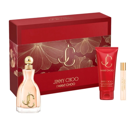 Jimmy Choo I Want Choo woda perfumowana spray 100 ml   7,5 ml   balsam do ciała 100 ml