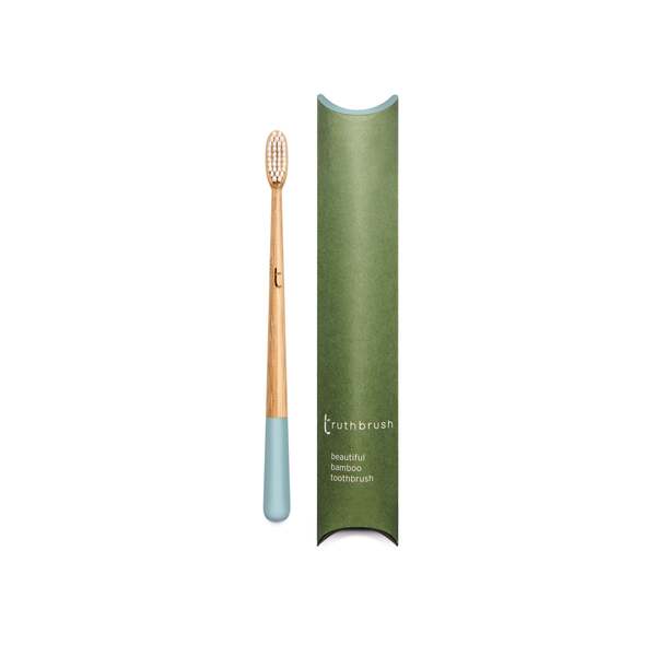 Zubní kartáček Truthbrush Bamboo Glacial Blue Medium