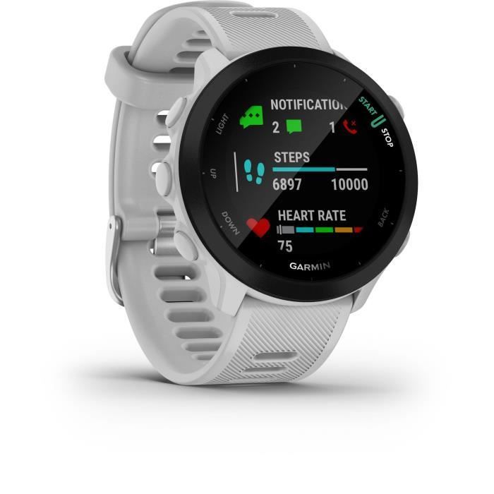 Reloj inteligente Garmin Forerunner 55 Whitestone (Blanco)