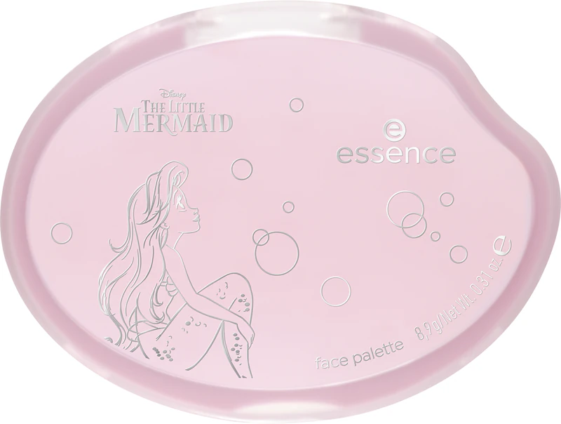 essência Disney A Pequena Sereia paleta do twarzy