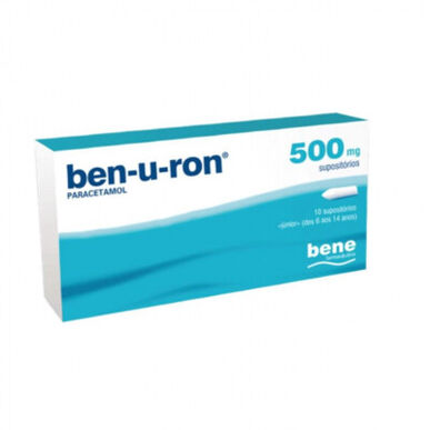Ben-u-ron  Ben U Ron Supositórios      10 supositórios 10 supositórios