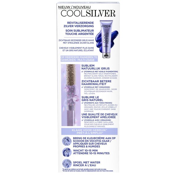 L'Oréal Paris Cool Silver 2 Mother of Pearl White Trattamento Rivitalizzante Argento<br>