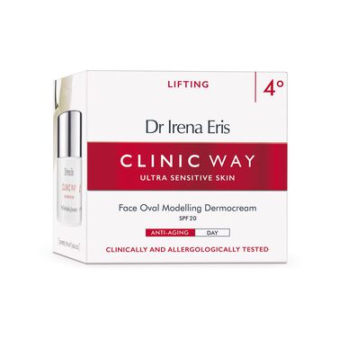 Dr. Irena Eris Clinic Way Modelling Dermocream 4 Oval Face Shaping Cream Lifting Effect 50 ml