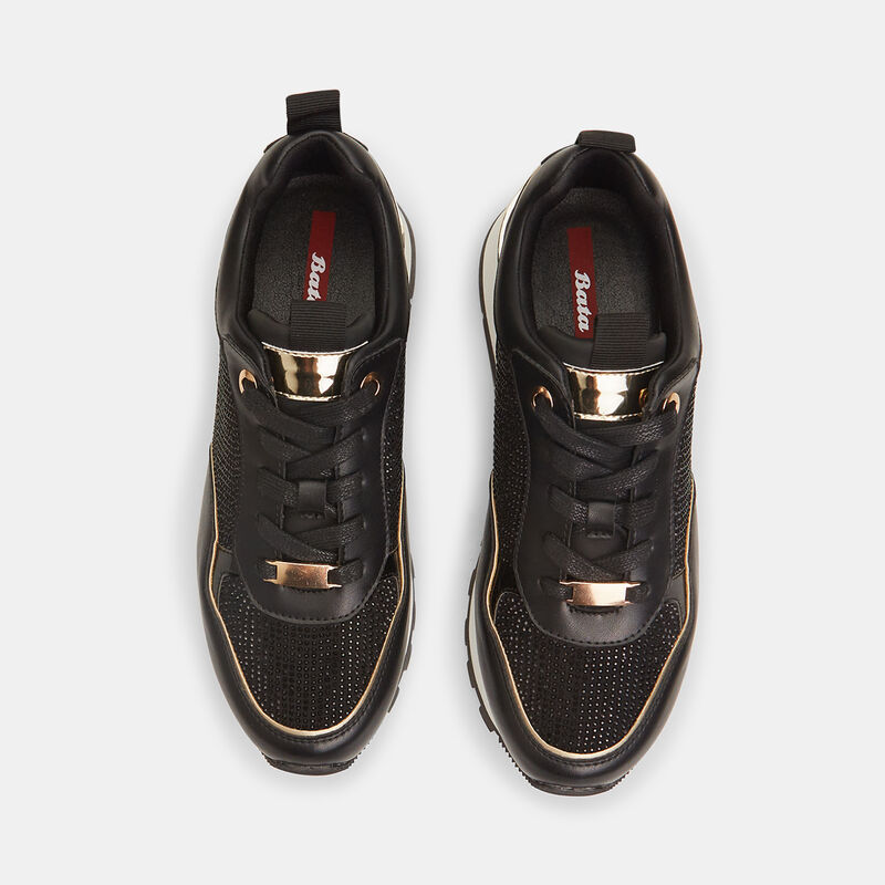 Damsneakers med strass