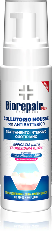 Biorepair Plus Collutorio Mousse tandspoeling die tandplak vermindert