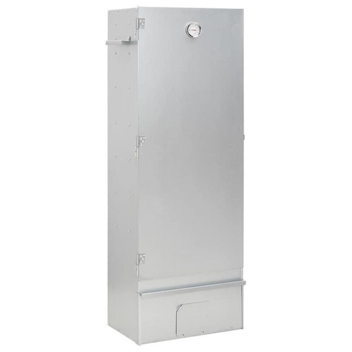 vidaXL Barbecue Smoker Oven with Galvanized Steel Table 3187617
