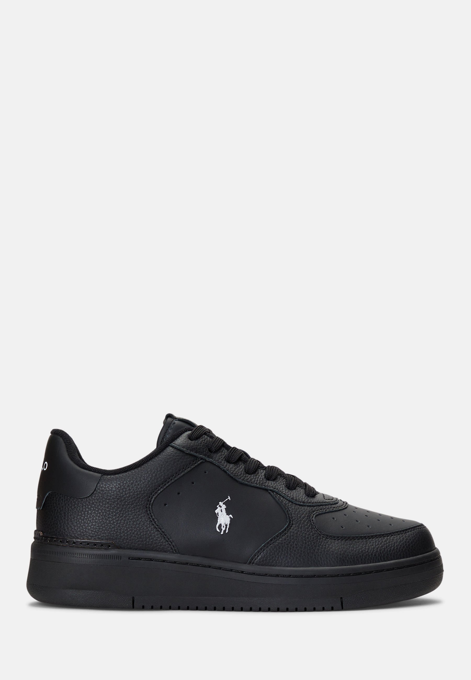 Polo Ralph Lauren MASTERS CRT TOP UNISEX - Scarpe da ginnastica - nere
