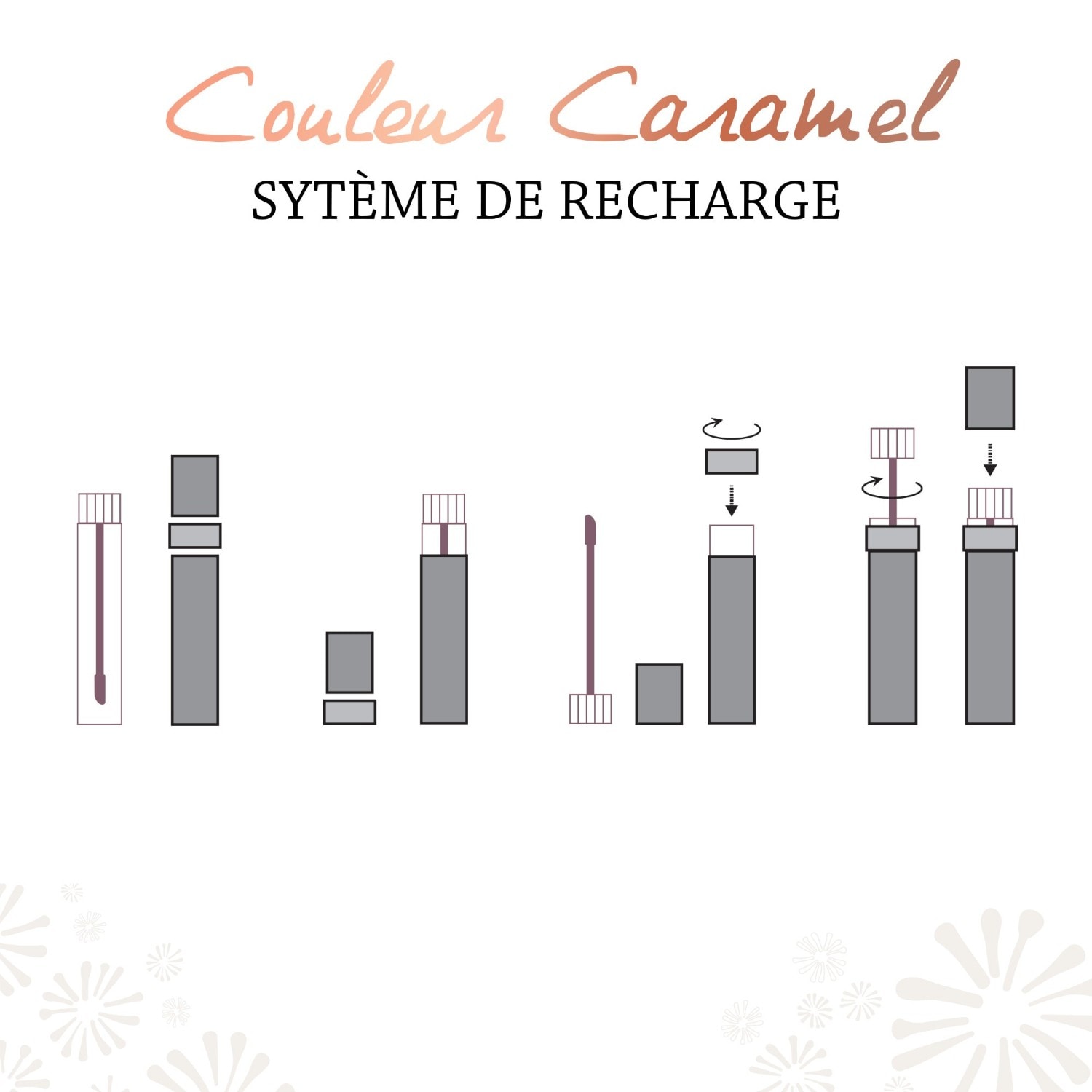 COULEUR CARAMEL Boîtier gloss