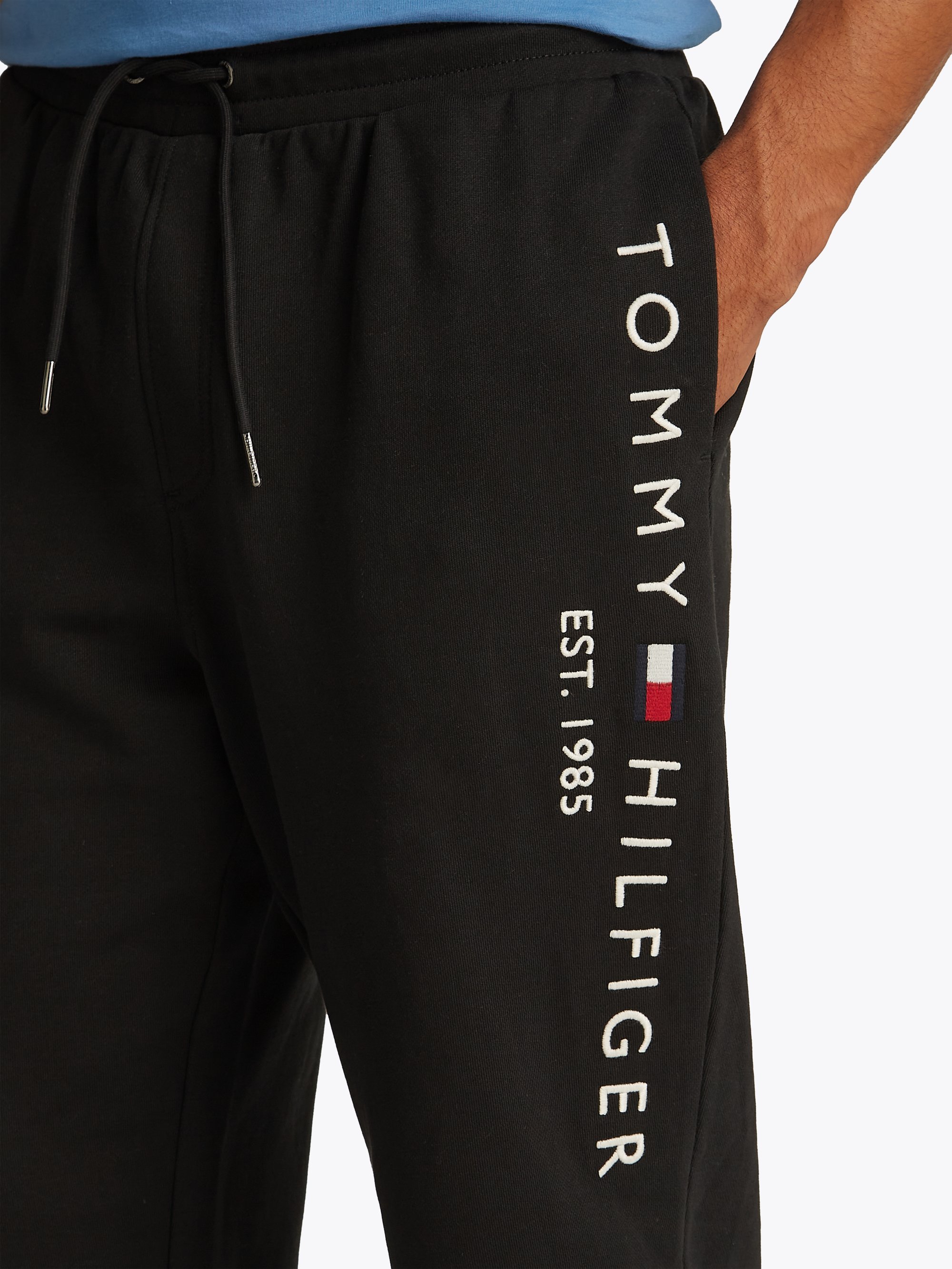 Tommy Hilfiger LOGO – Trainingshose – schwarz