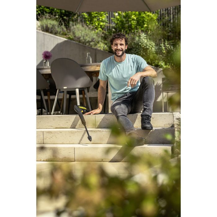 Hidrolimpiadora Karcher K 7 WCM FJ Home - Presión de 180 bar - Caudal de 600 l/h - Boquilla giratoria - Cañón de espuma - Kit para el hogar incluido
