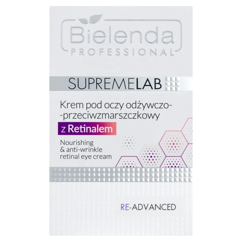 Bielenda Professional Supremelab Re-Advanced Krem pod oczy odżywczo-przeciwzmarszczkowy z Retinalem