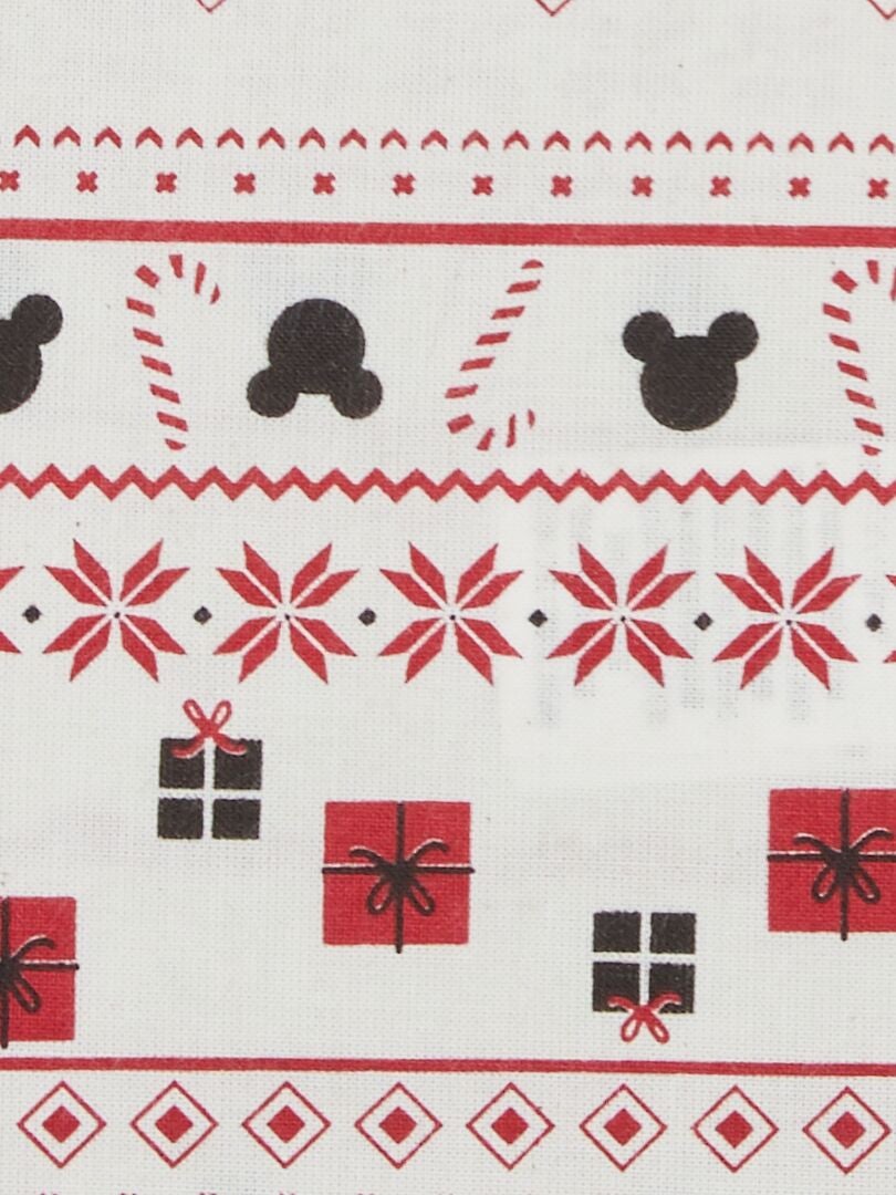 Zestaw 2 świątecznych rękawic do mycia Disney – BIAŁE