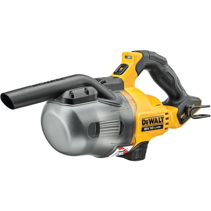 Aspirador de pó portátil DEWALT XR 18V - Bateria e carregador não incluídos - DCV501LN