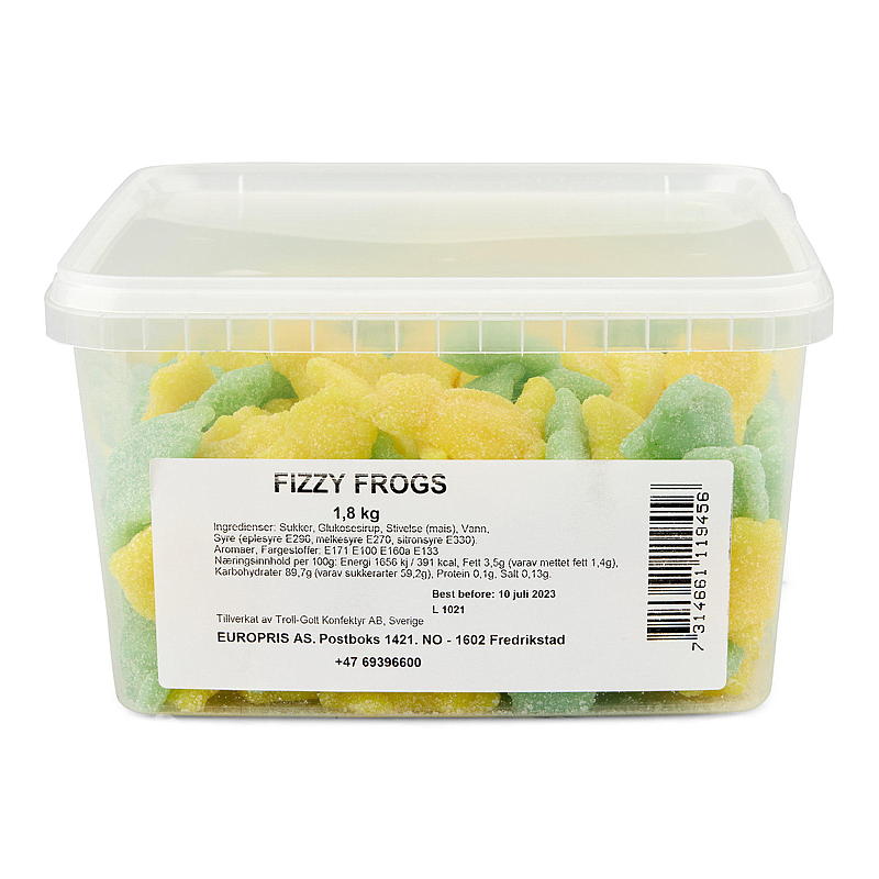 KnallGoodt Fizzing Frogs 1,8 kg