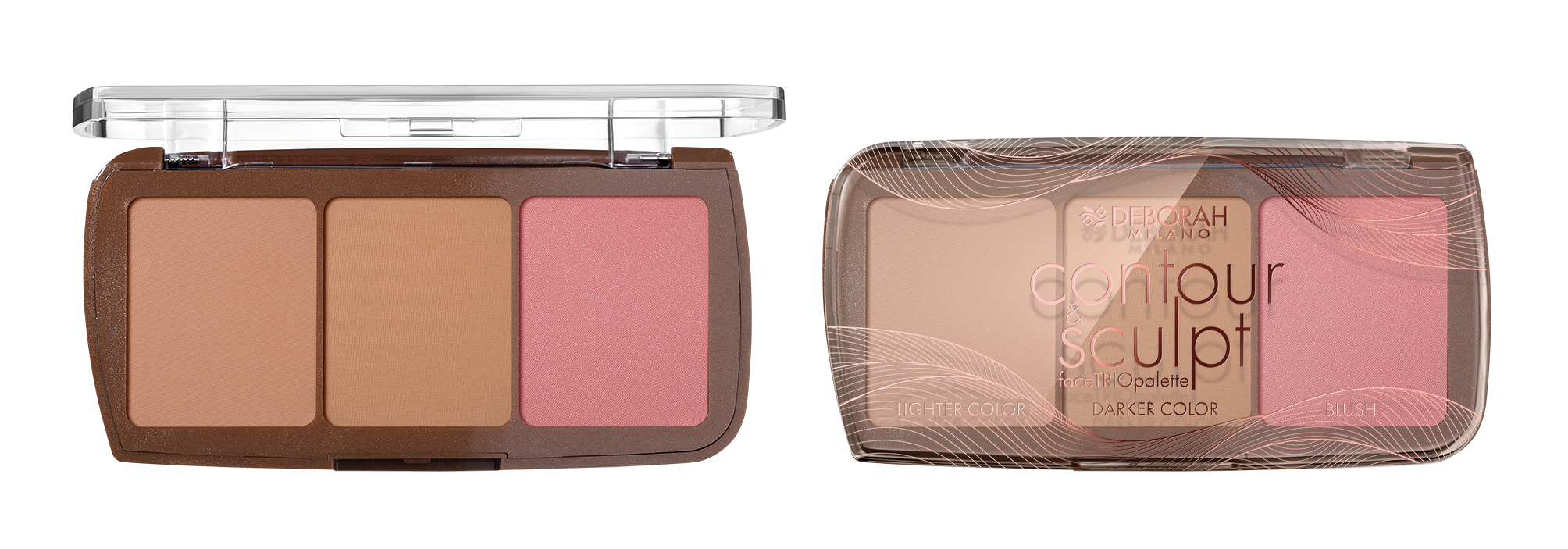 Face Trio палета за контурисање и обликовање лица