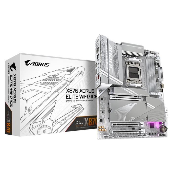 Moederbord - GIGABYTE - X870 A ELITE WF7 ICE
