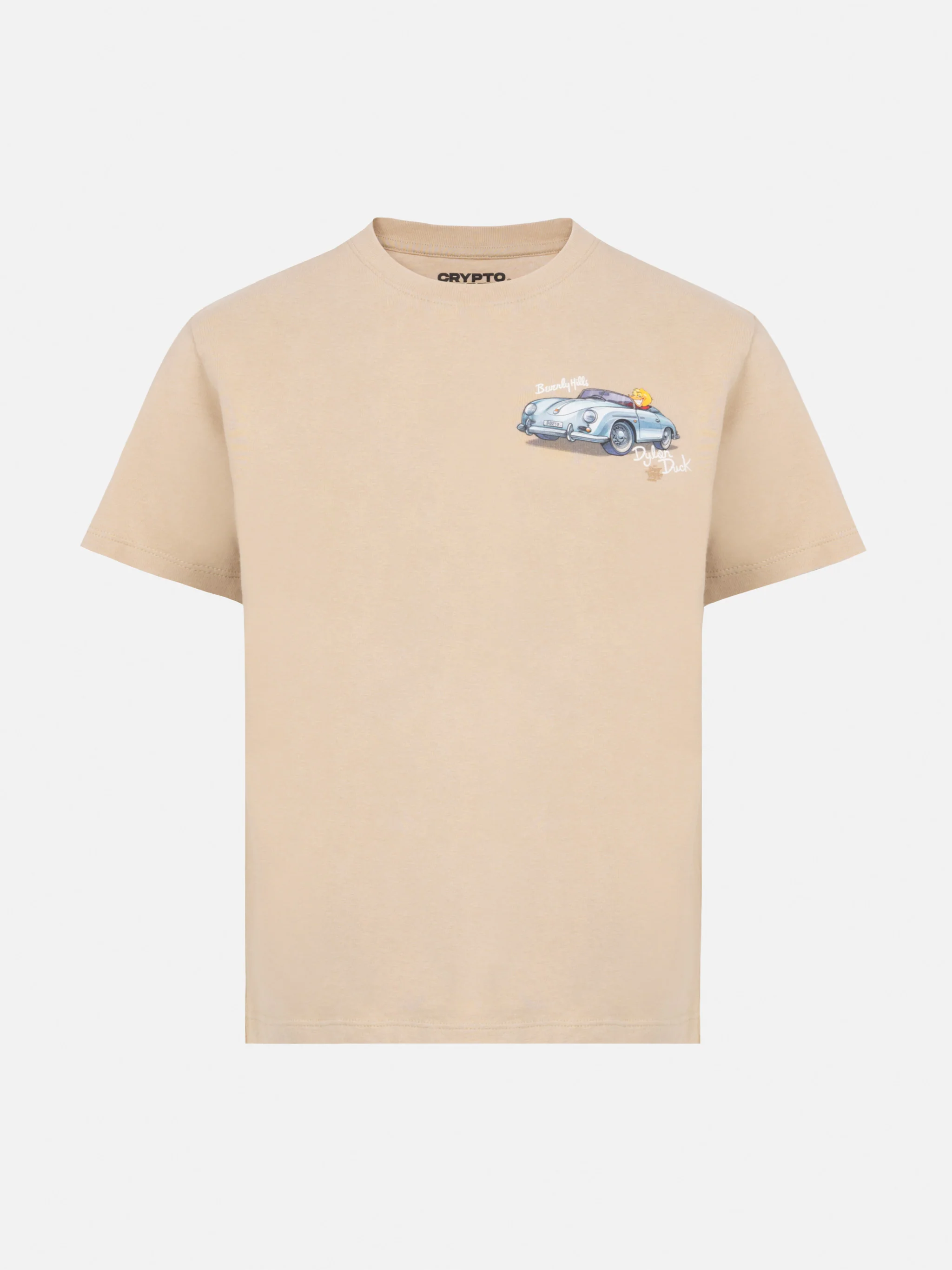 T-shirt in cotone con stampa Cryptopuppets car | CRYPTOPUPPETS SPECIAL