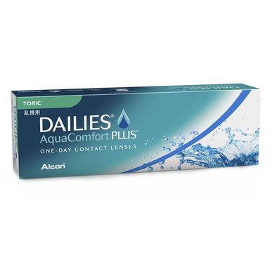 Dailies ACP kontaktlinser, Dailies Aquaconfort Plus Toric, 30 eller 90 stk.