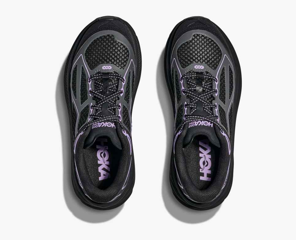 HOKA Clifton One9 Zwart / Asterbloem