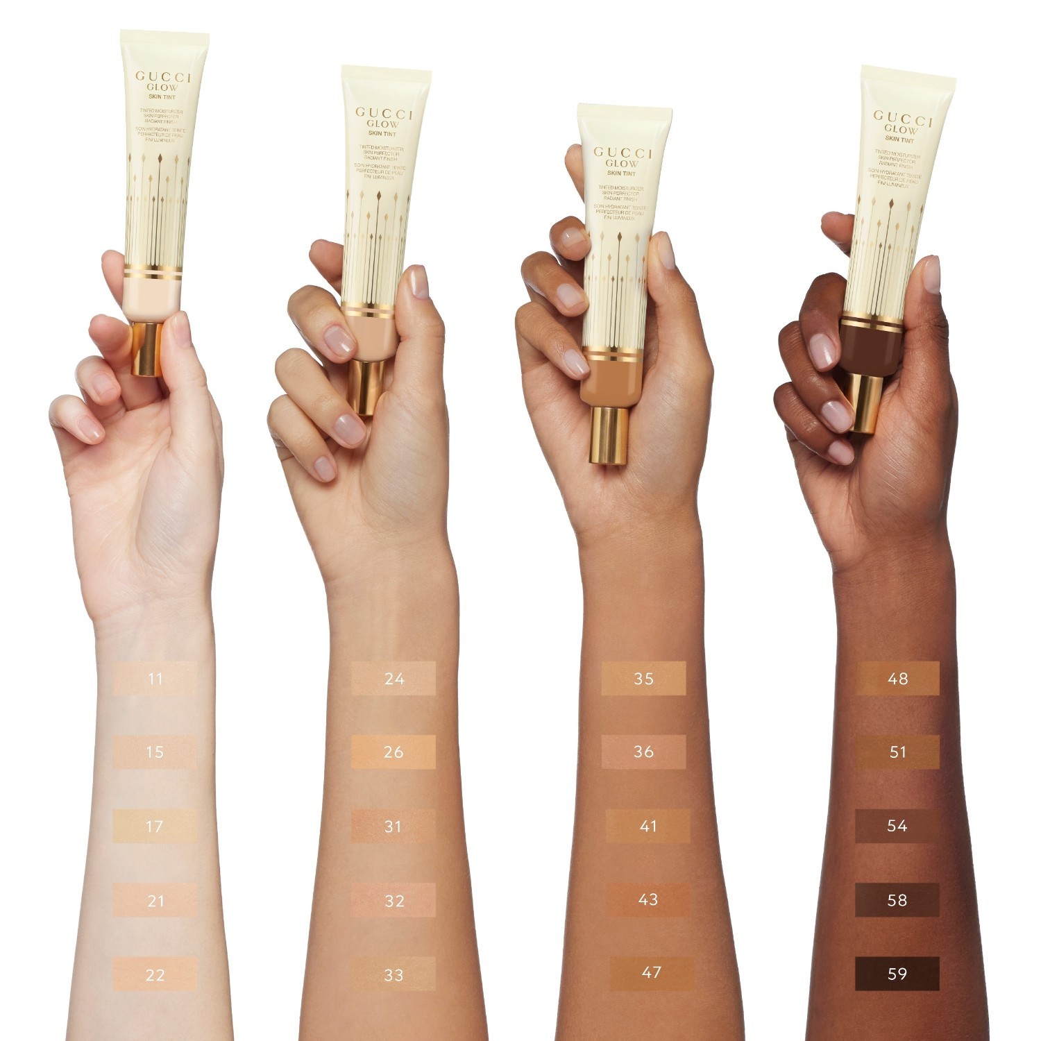 Gucci puder Gucci Beauty Glow tint za kožu - 30 ml