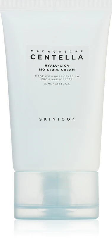 SKIN1004 Madagaskaras Centella Hyalu-Cica mitrinošais krēms dziļi mitrinošs krēms nomierinošai iedarbībai