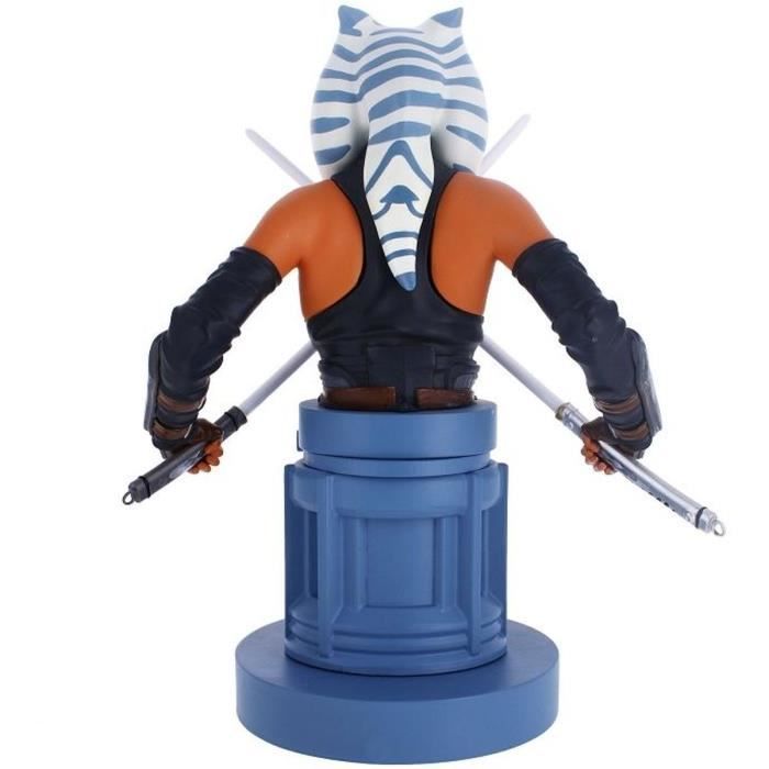 Supporto per statuetta e caricabatterie per controller e smartphone - EXQUISITE GAMING - AHSOKA TANO