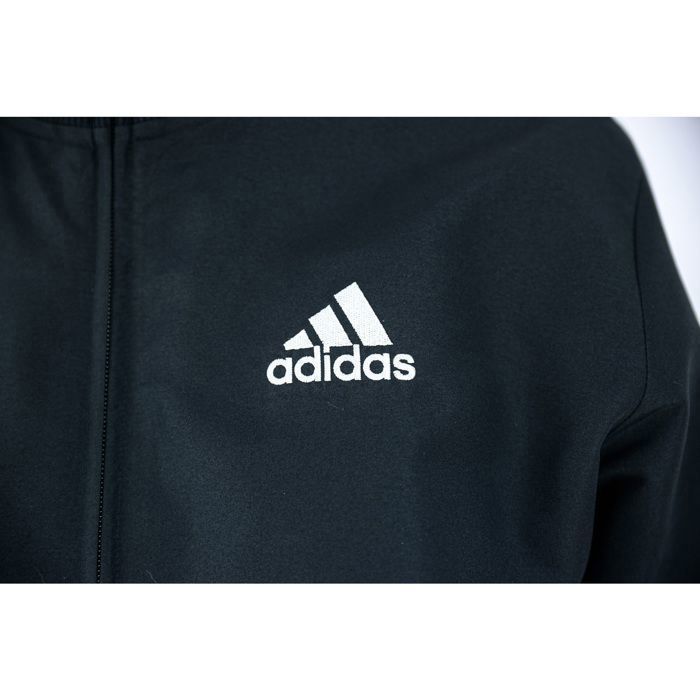 Tuta Adidas da uomo Aeroready Essentials Regular-Fit con 3 strisce, colore nero.