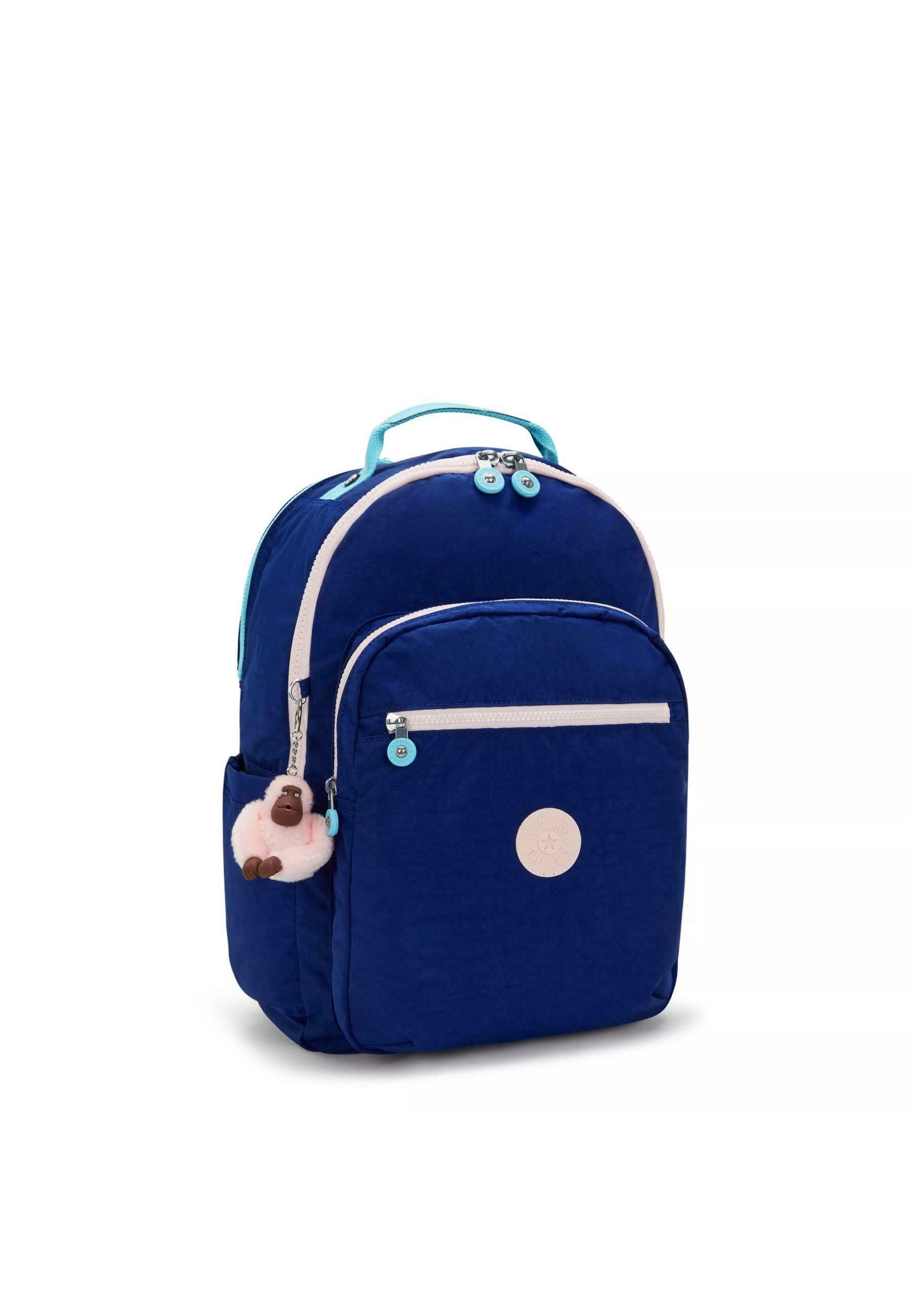 Kipling SEOUL COLLEGE BTS - Rugzak - combinatie zonne- en marineblauw