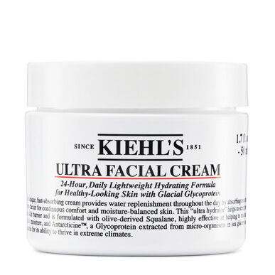 Kiehl's Ultra Facial Cream 24H Kevyt Kosteuttava Kasvovoide Skvaleenilla 50ml