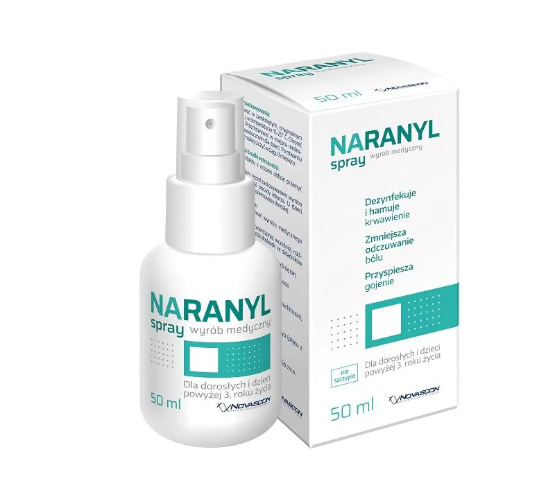 Naranyl Spray przyspieszający gojenie ran