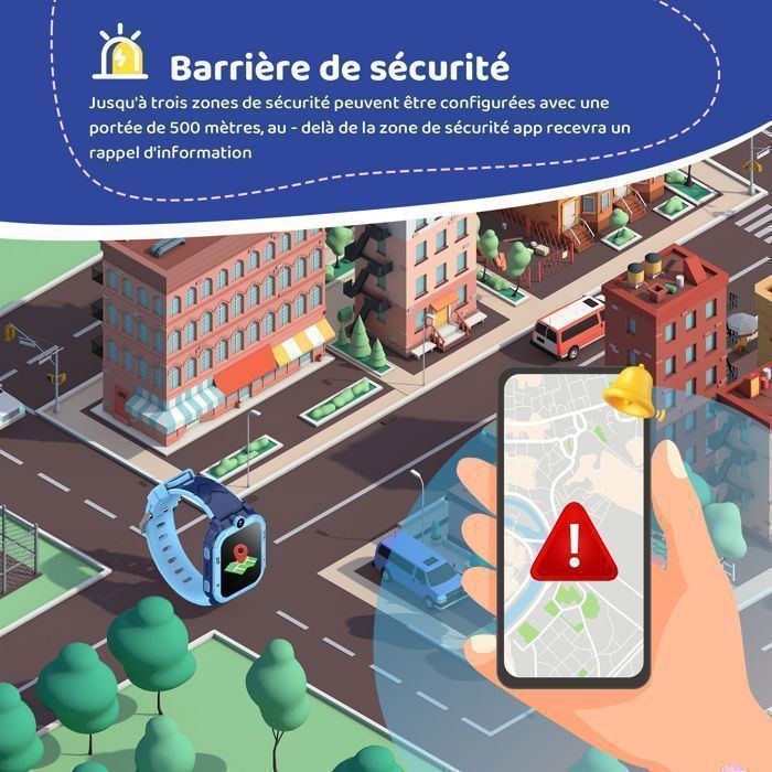 Smartwatch 4G per bambini, con funzioni di videochiamata, GPS, SOS, chat, sveglia, giochi, fotocamera, modalità elegante e regalo perfetto per ragazzi e ragazze.