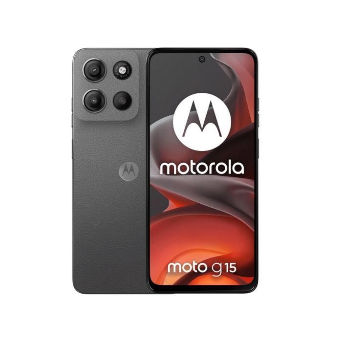 Smartphone - MOTOROLA - Moto G15 - 4 GB RAM - 128 GB - Dual SIM - 50 MP camera's