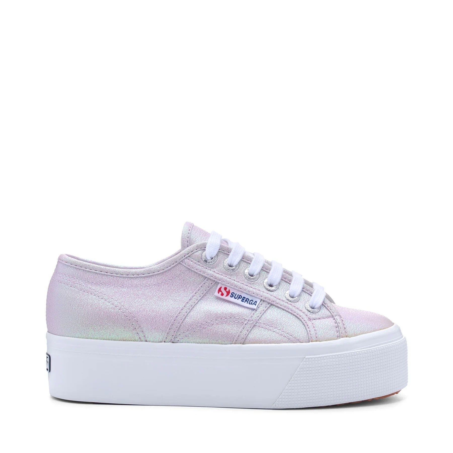 2790 PLATFORM LAME-PASTEL LILLA IRIDESCENT