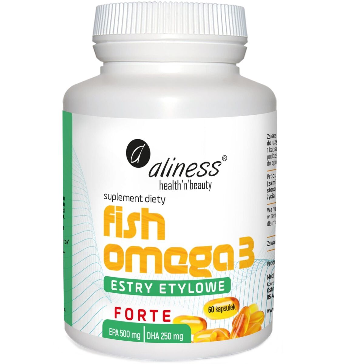 Aliness Fisch Omega 3 FORTE