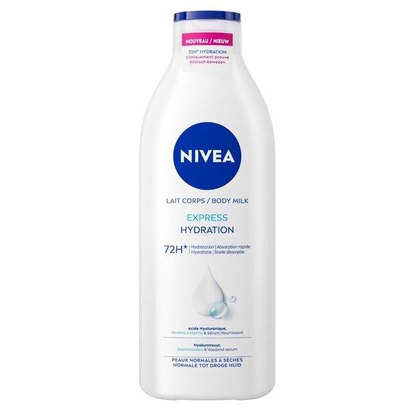 NIVEA Express Hydration kūno losjonas<br>400 ml - normaliai ir sausai odai